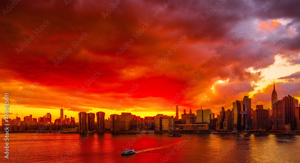 Fototapeta premium New York City Autumn