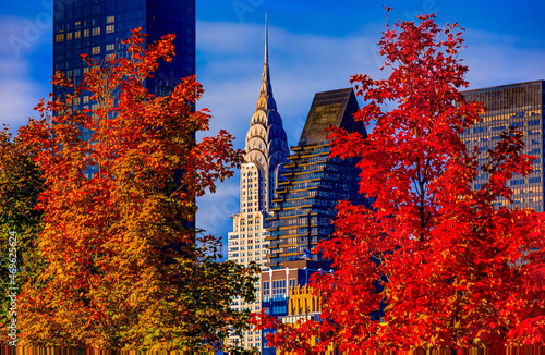 Canvas Print New York City Autumn