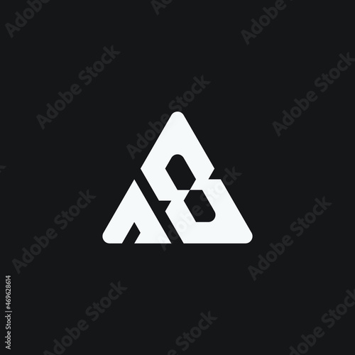 Vector initial letter A8 monogram logo design.