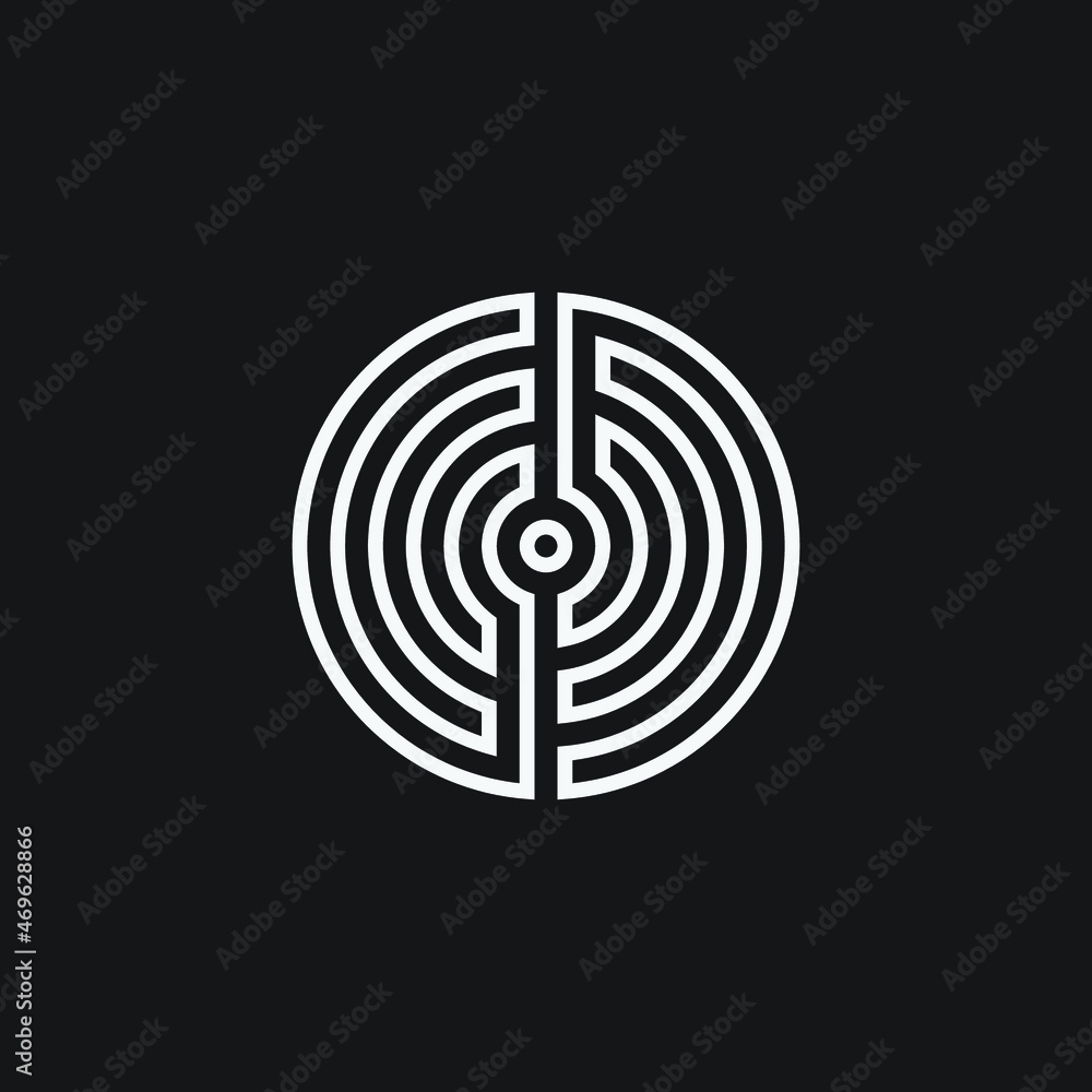 Vector initial letter WM logo template. Monogram design logo. Vector initial letter WM logo template. Monogram design logo.