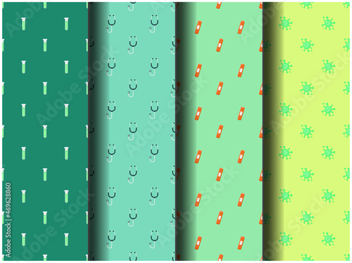 wallpaper background pattern template icon party cartoon poster flyer vector palette mask medic virus protection doctor nurse eqiupment medicine clinic emergency epidemic hospital corona health care 