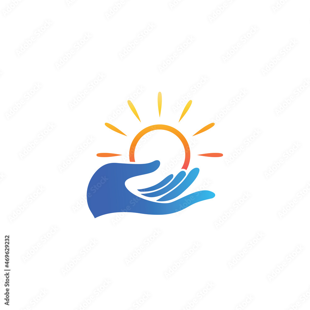 Obraz premium Sun Vector illustration Icon
