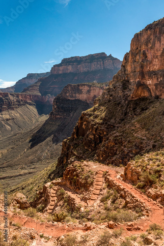 Scenic view on the Grand Canyon from South Kaibab Trail, Arizona