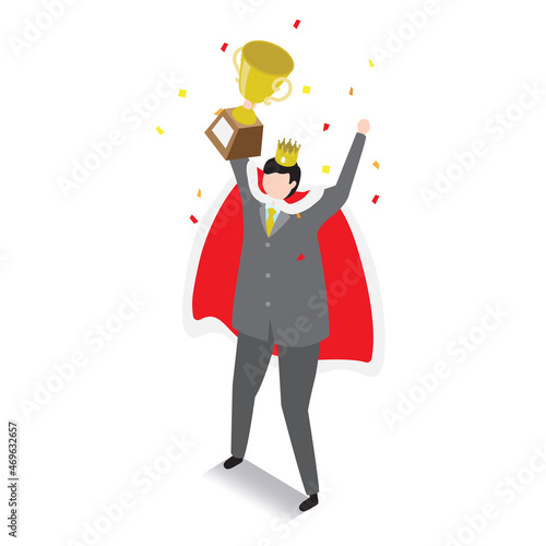 ビジネスで成功した男性