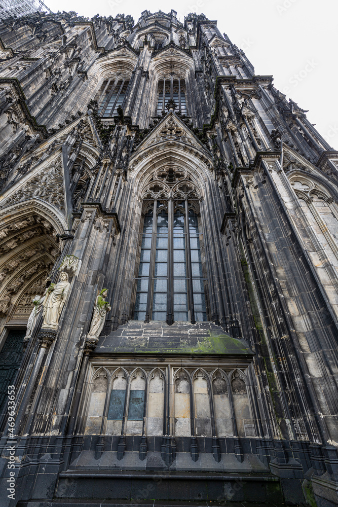 Detail from exterior of Cologne Cathedral