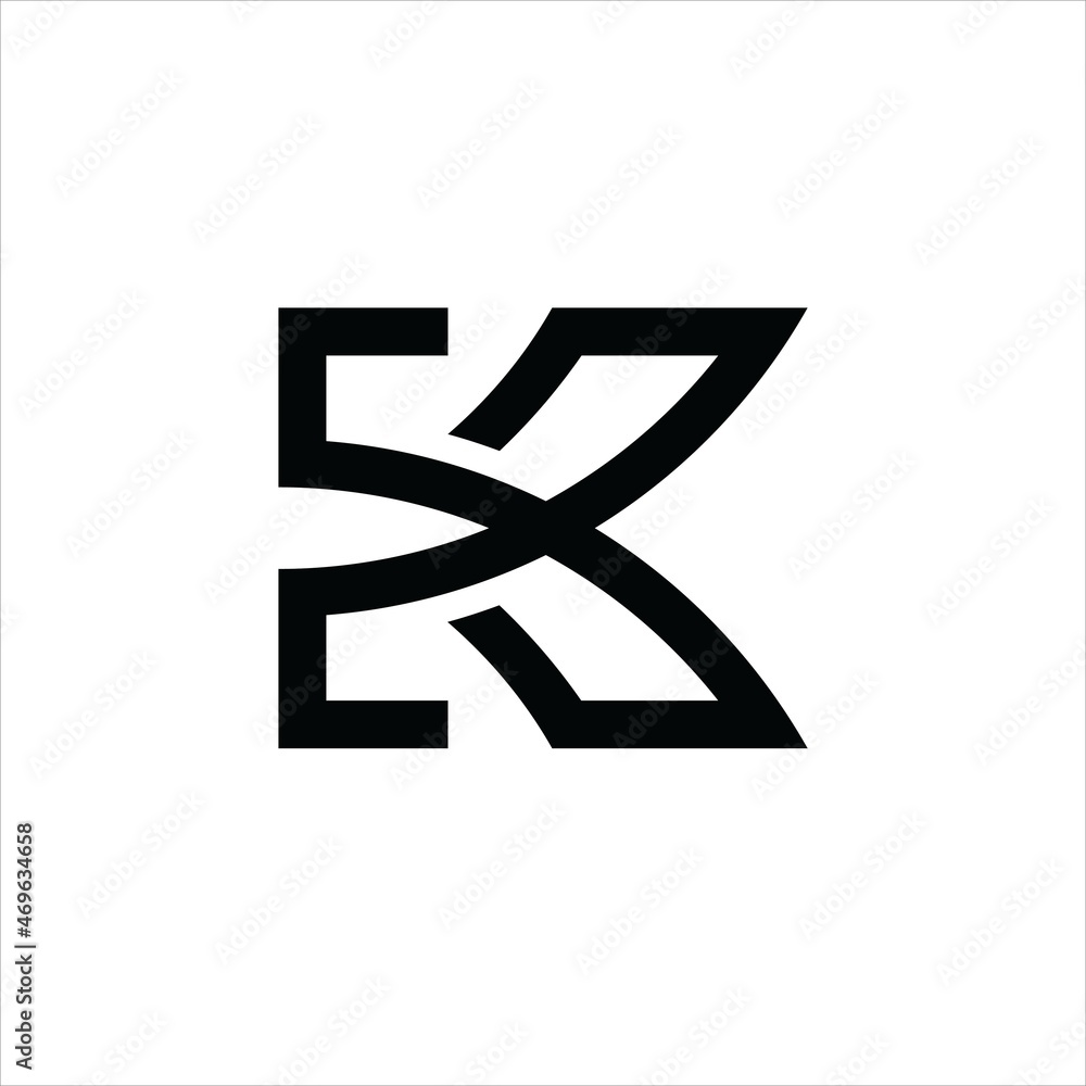 initial k logo vector template initial k logo vector template