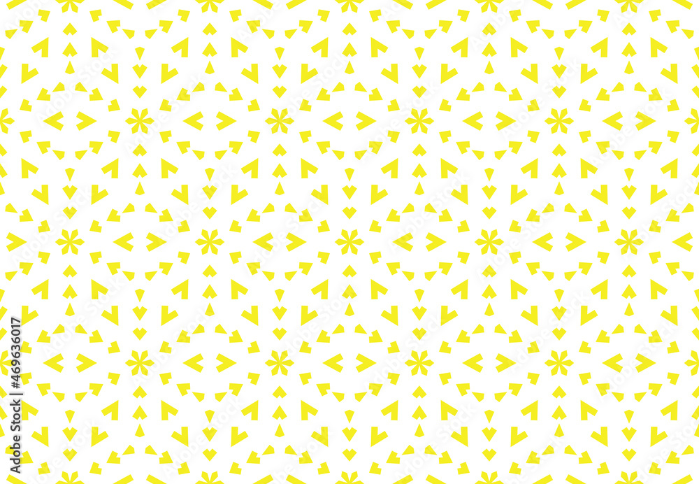 Abstract geometric pattern. A seamless vector background. White and yellow ornament. Graphic modern pattern. Simple lattice graphic design Abstract geometric pattern. A seamless vector background. White and yellow ornament. Graphic modern pattern. Simple lattice graphic design
