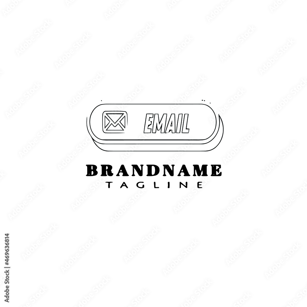 contact us button cartoon logo icon design black isolated vector illustration contact us button cartoon logo icon design black isolated vector illustration