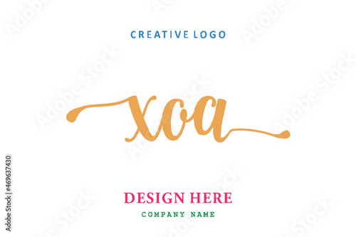 XOA lettering logo is simple, easy to understand and authoritative