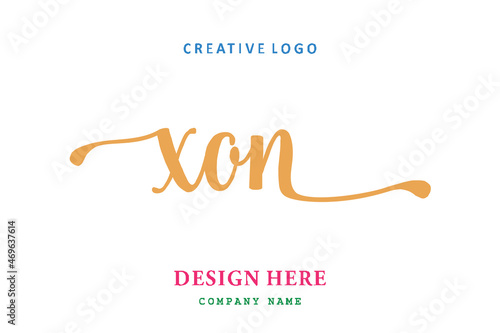 XON lettering logo is simple, easy to understand and authoritative