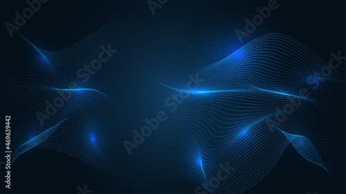 Artificial intelligence, AI Technology background.Big data concept. Hi-tech communication concept innovation abstract background vector illustration