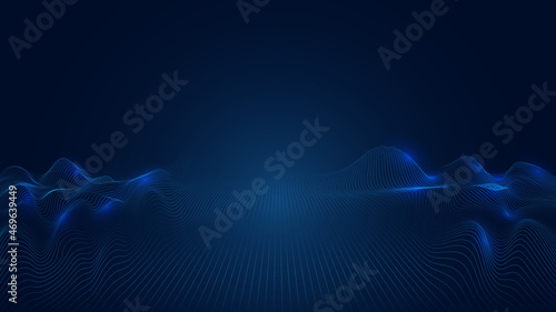 Artificial intelligence, AI Technology background.Big data concept. Hi-tech communication concept innovation abstract background vector illustration