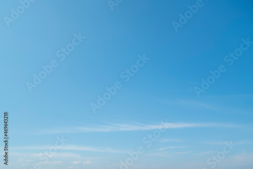 Blue sky and white clouds