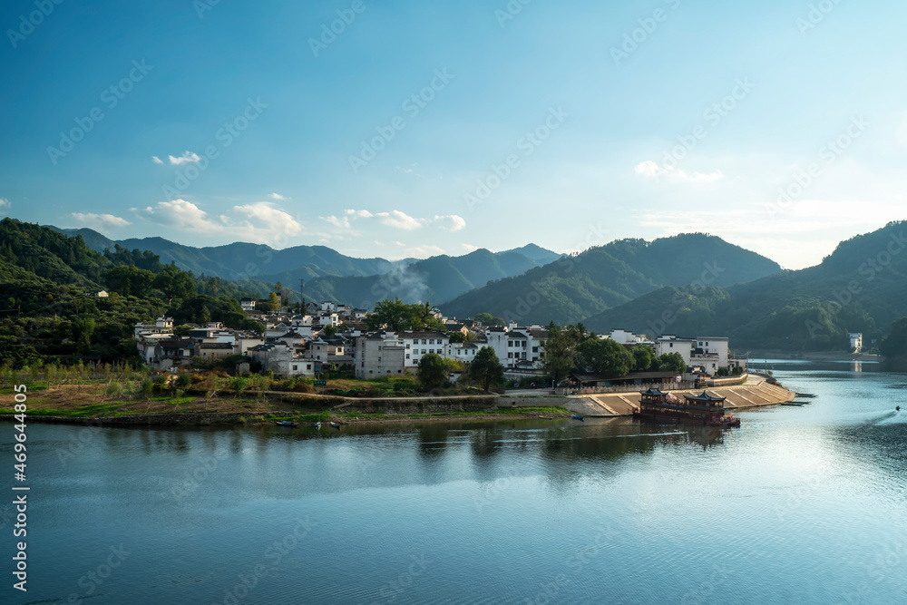 Ancient villages along the Xin'an River in Huizhou