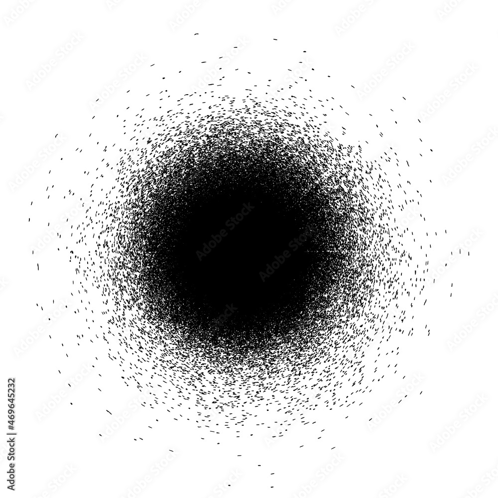 Distorted geometric shape . Minimal art design . Noise destroyed circle logo . Trendy defect error shapes . Glitched frame .Spray effect .Grunge texture . Distressed element .vector Distorted geometric shape . Minimal art design . Noise destroyed circle logo . Trendy defect error shapes . Glitched frame .Spray effect .Grunge texture . Distressed element .vector