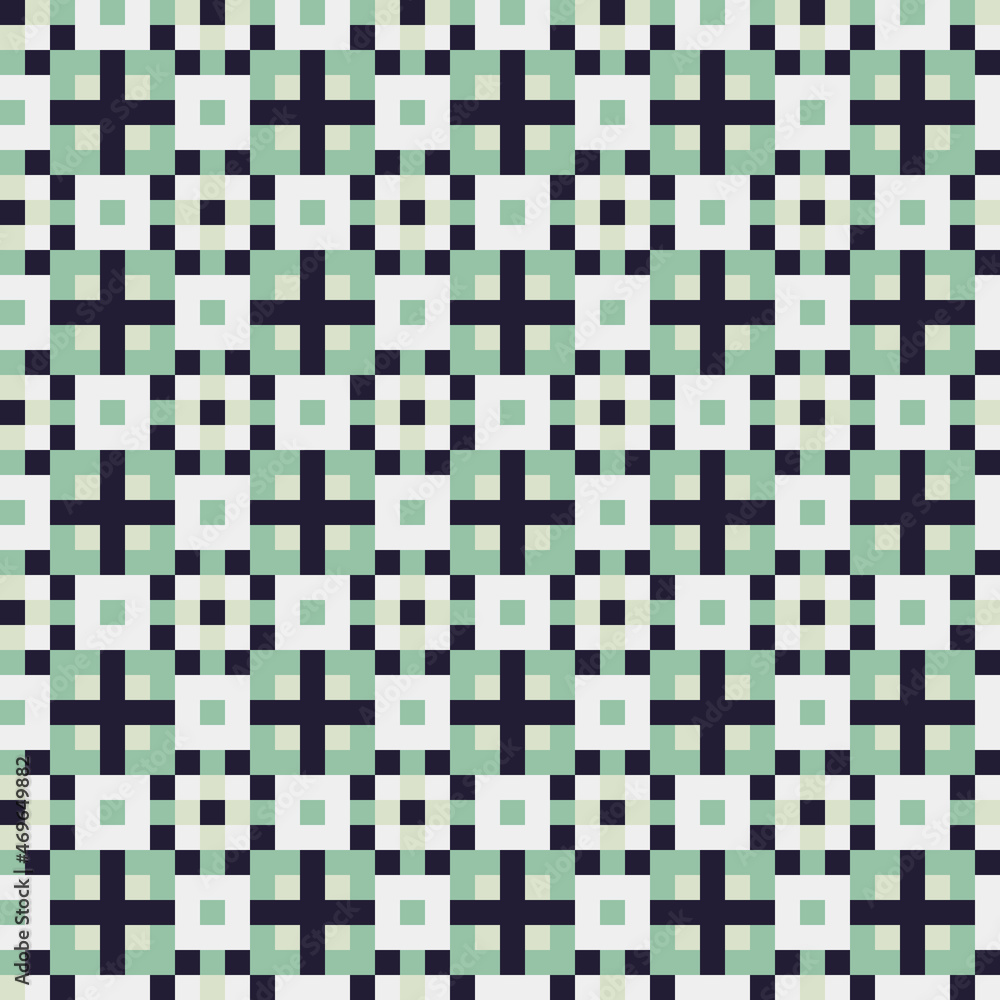 Abstract Cross Pattern generative computational art illustration Abstract Cross Pattern generative computational art illustration