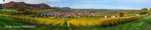 Blick über Beuren, Albvorland, Baden-Württemberg