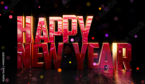 3d background with inscript...