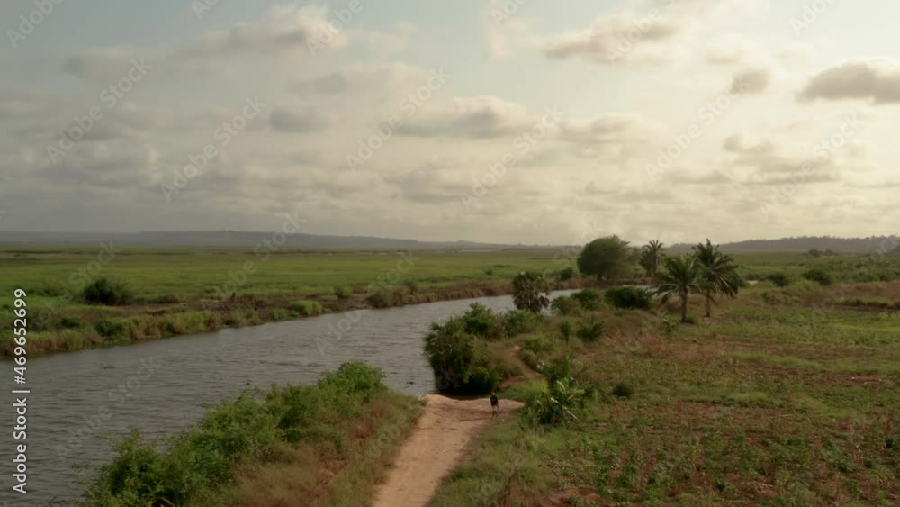 lying over the kwanza river, Angola, Africa 5 lying over the kwanza river, Angola, Africa 5
