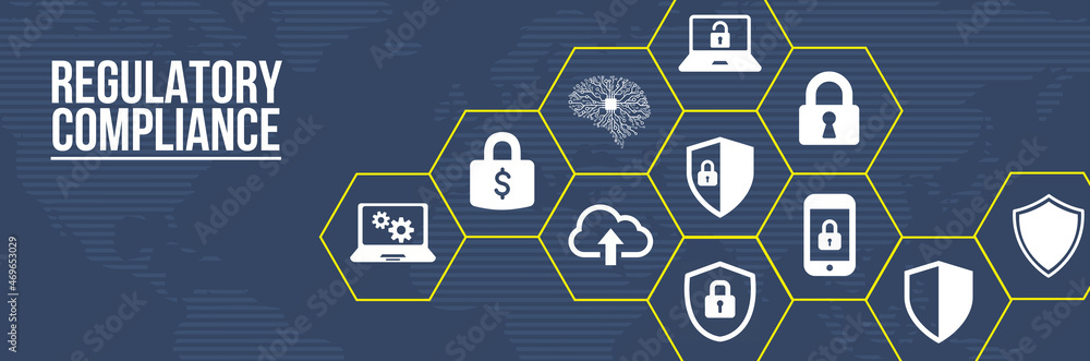 Internet, business, Technology and network concept. Cyber security data protection business technology privacy concept. 3d illustration Internet, business, Technology and network concept. Cyber security data protection business technology privacy concept. 3d illustration
