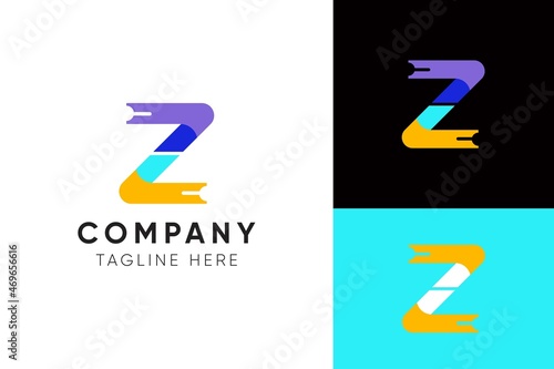 z letter logo design - letter z logo - Modern z letter logo