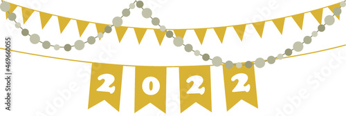 2022 wimpel und girlanden