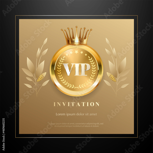 Luxury vip invitations and coupon backgrounds.
