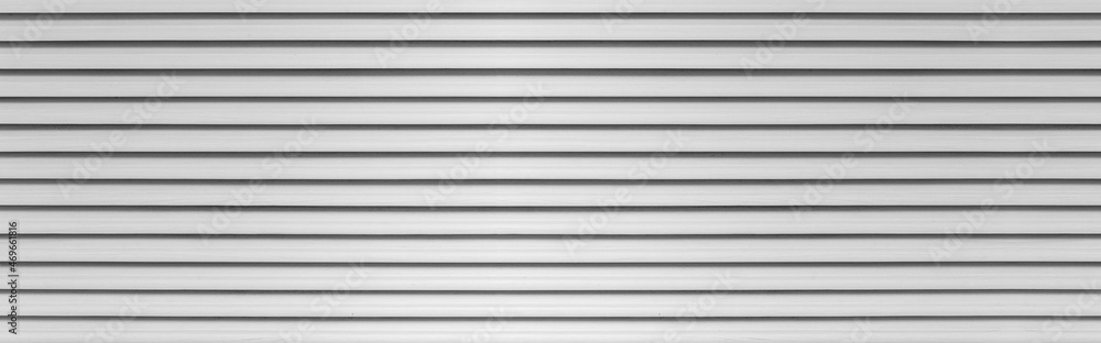 Panorama of White Corrugated metal background and texture surface or galvanize steel Panorama of White Corrugated metal background and texture surface or galvanize steel