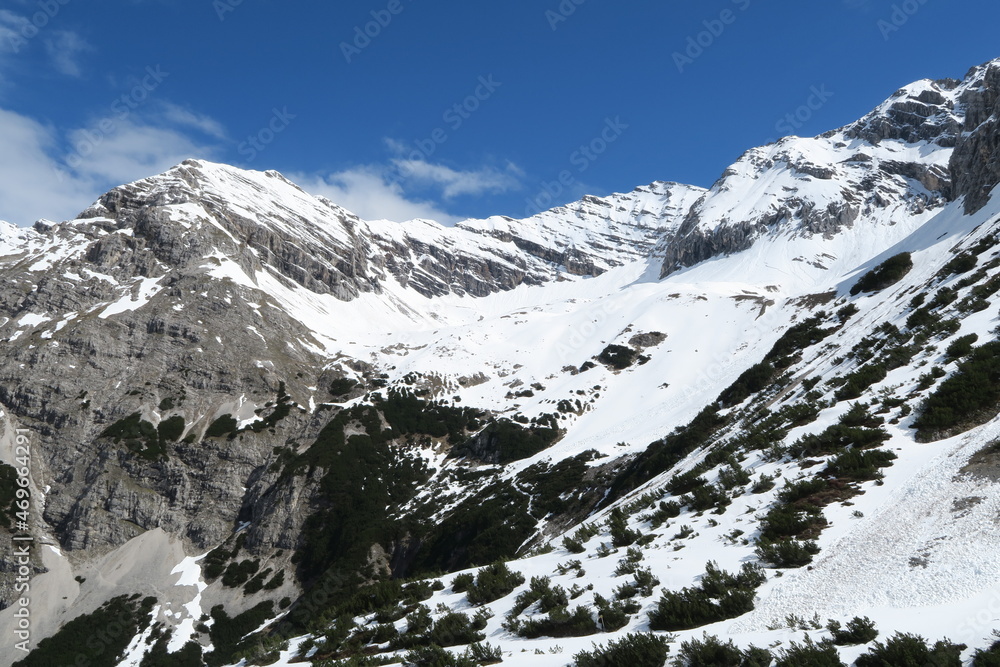 Fototapeta premium Berglandschaft im Herbst