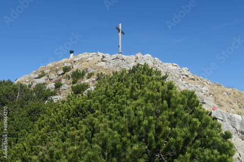 Gipfelsieg bei der Hochstaufenüberschreitung