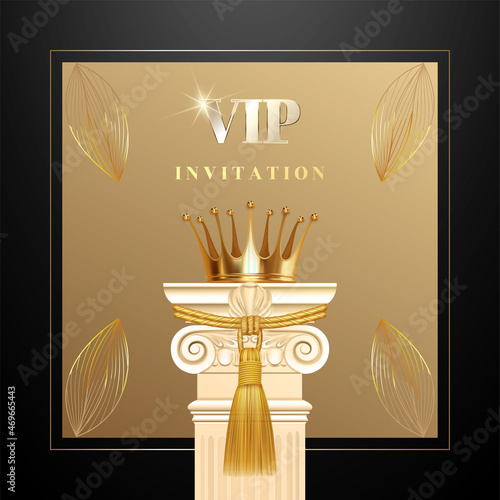 Luxury vip invitations and coupon backgrounds.