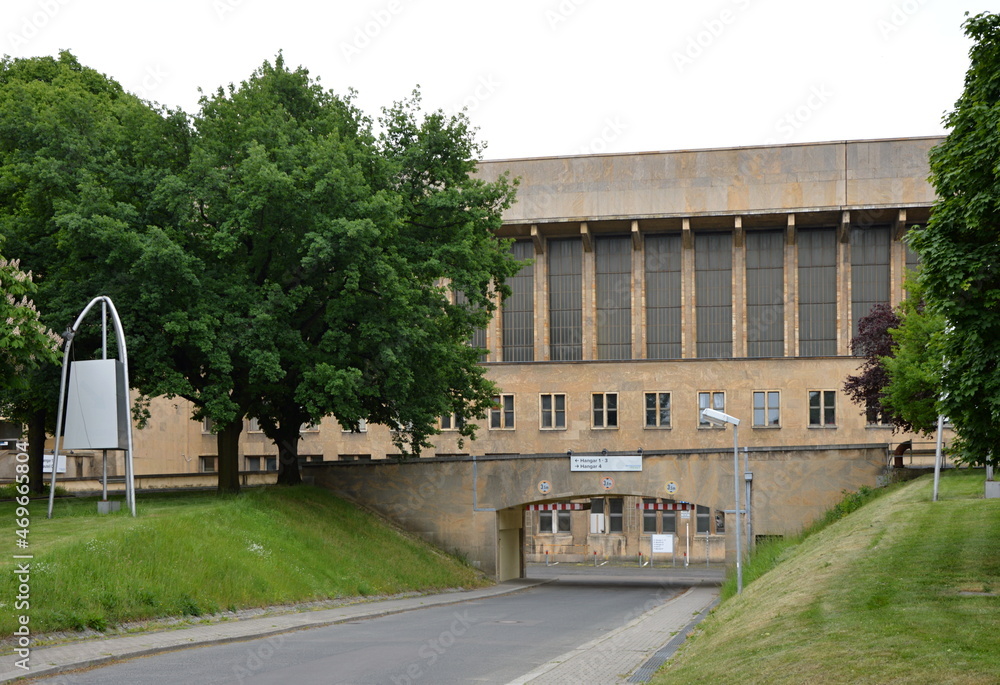 Historischer Flughafen im Stadtteil Tempelhof, Berlin