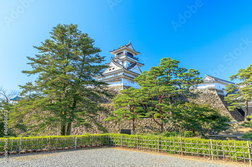 初秋の高知城　高知県高知市　Kochi Castle in early autumn. Kochi-ken Kochi city	
 photo