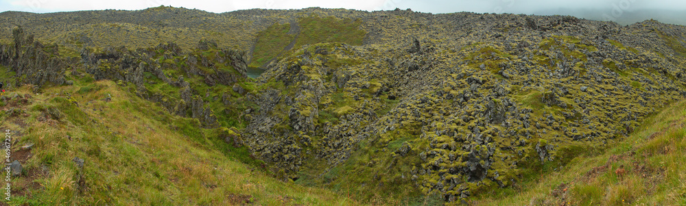 Landscape at Djupalonssandur, Snaefellsnes Peninsula, Iceland, Europe
