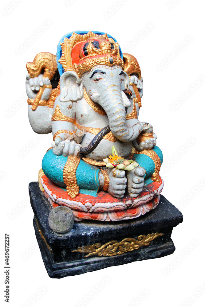 Statue of the god Ganesh in Bali / Indonesia	