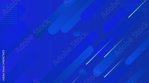 Abstract Background With Line Blue Gradient