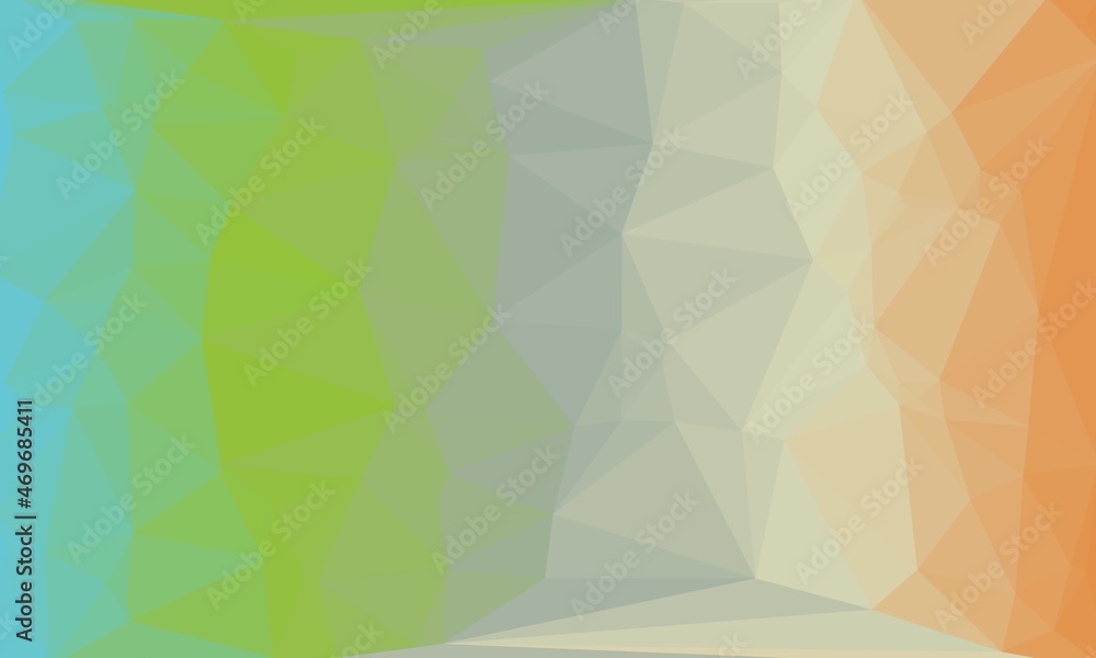 Obraz premium vibrant creative prismatic background with polygonal pattern
