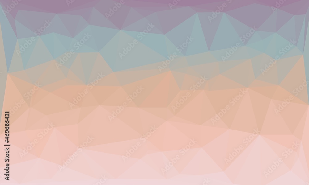 Fototapeta premium vibrant minimal multicolored polygonal background