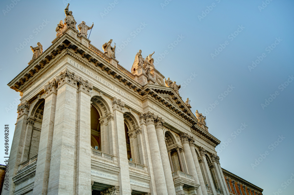 Rome, laterano, HDR Image
