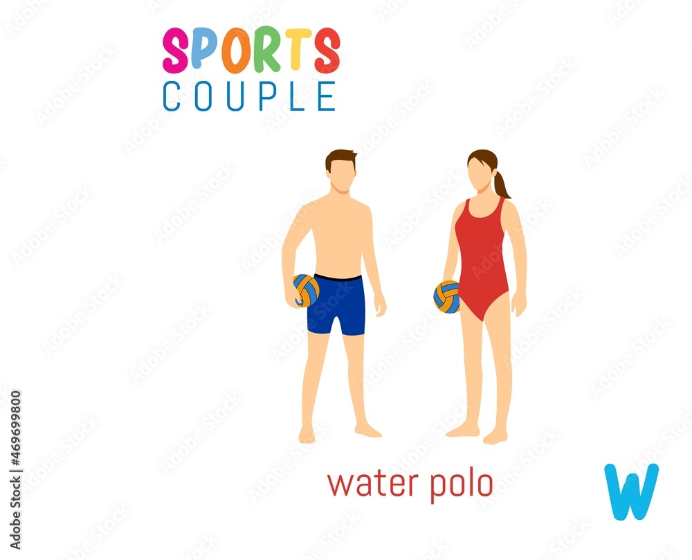 Sports Couple alphabet in vector with V letter. illustration cartoon sports. Alphabet design in a colorful style. Sports Couple alphabet in vector with V letter. illustration cartoon sports. Alphabet design in a colorful style.