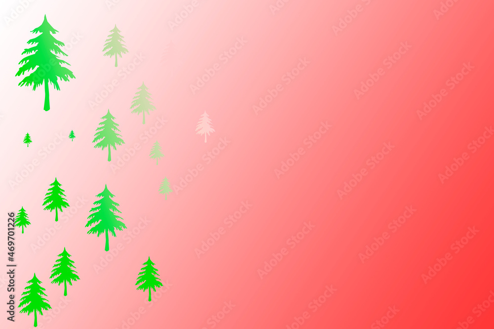 new bright New Year and Christmas background