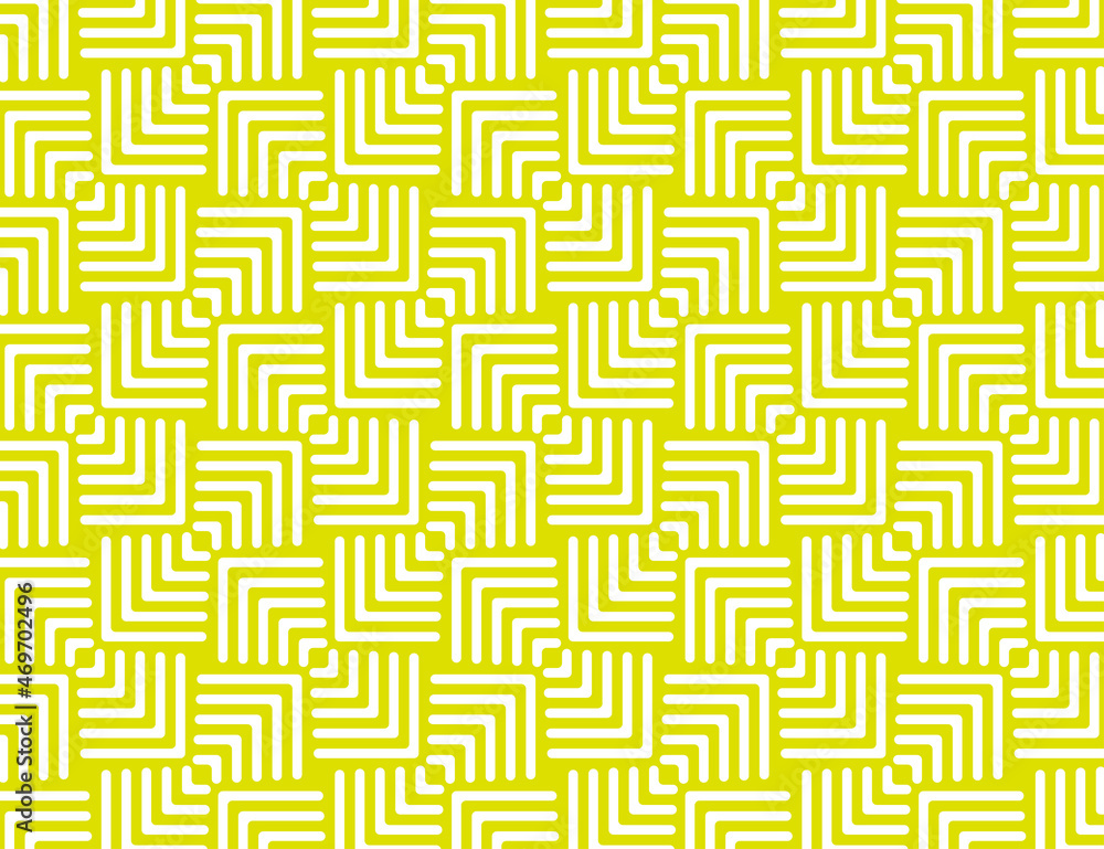 Yellow background with geometric elements. Yellow background with geometric elements.