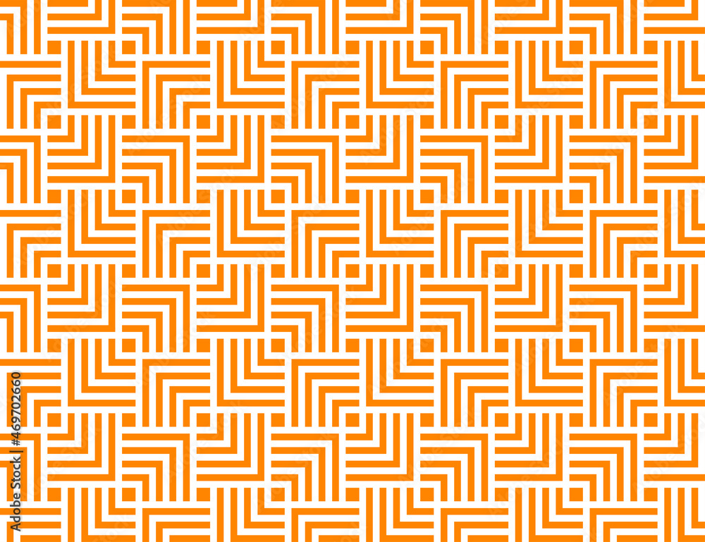 Orange background with geometric elements. Orange background with geometric elements.