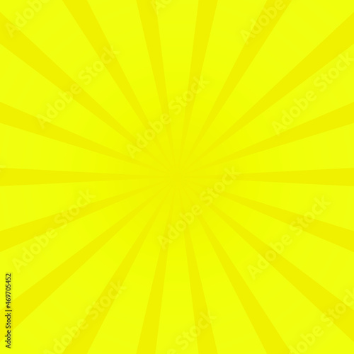 High quality comic book style background. Vector comic banner for text. Yellow.