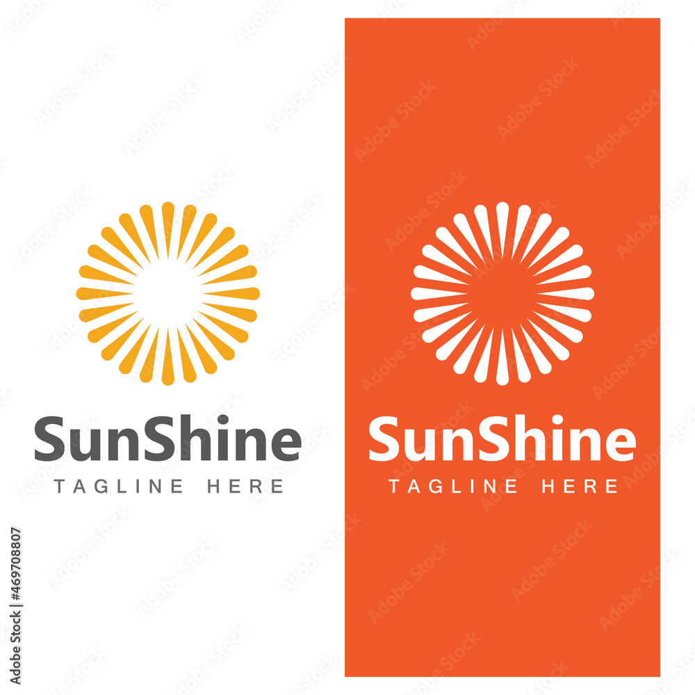 Fototapeta premium Sun Vector illustration Icon