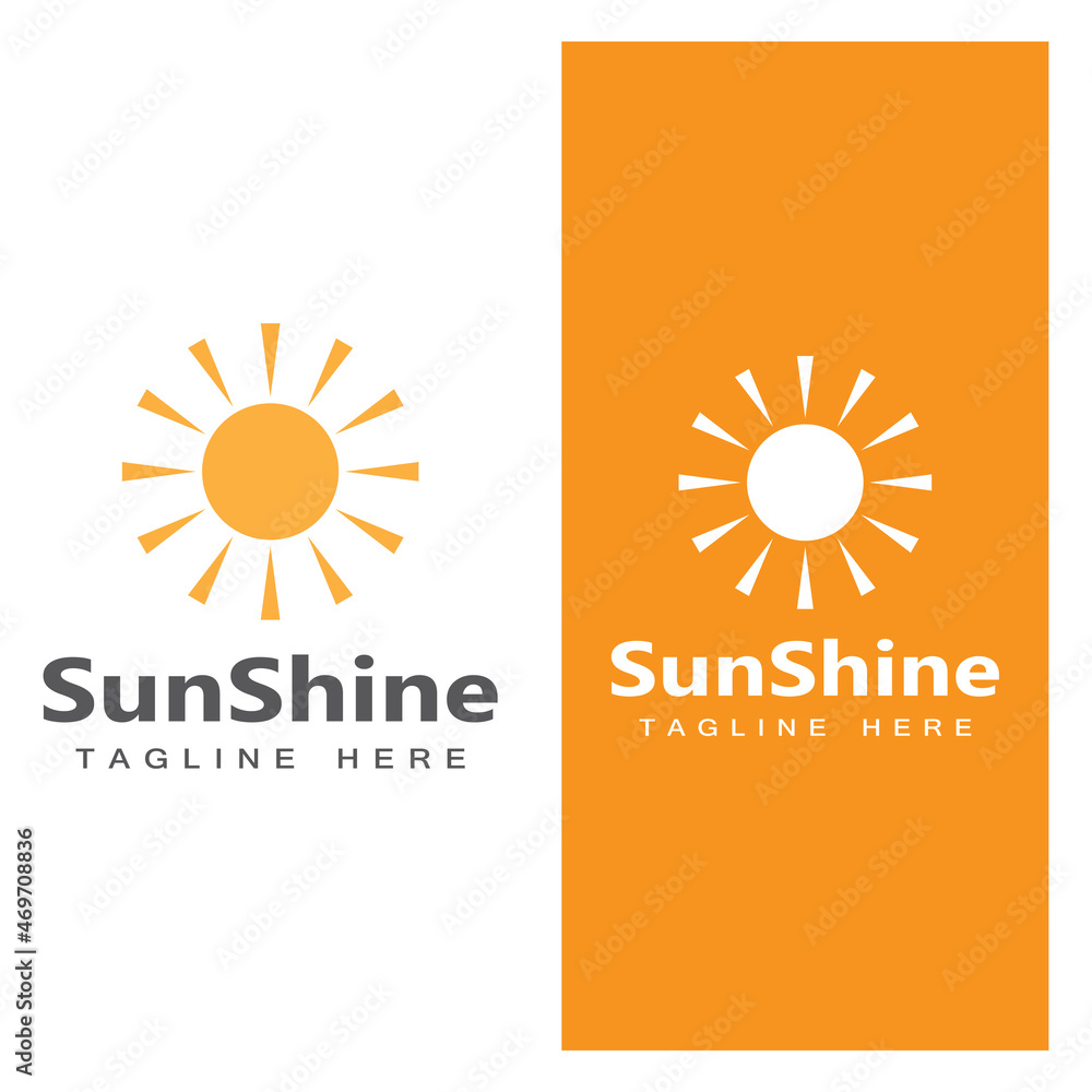 Fototapeta premium Sun Vector illustration Icon