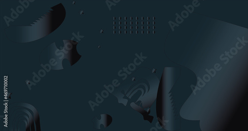 abstract background with notes