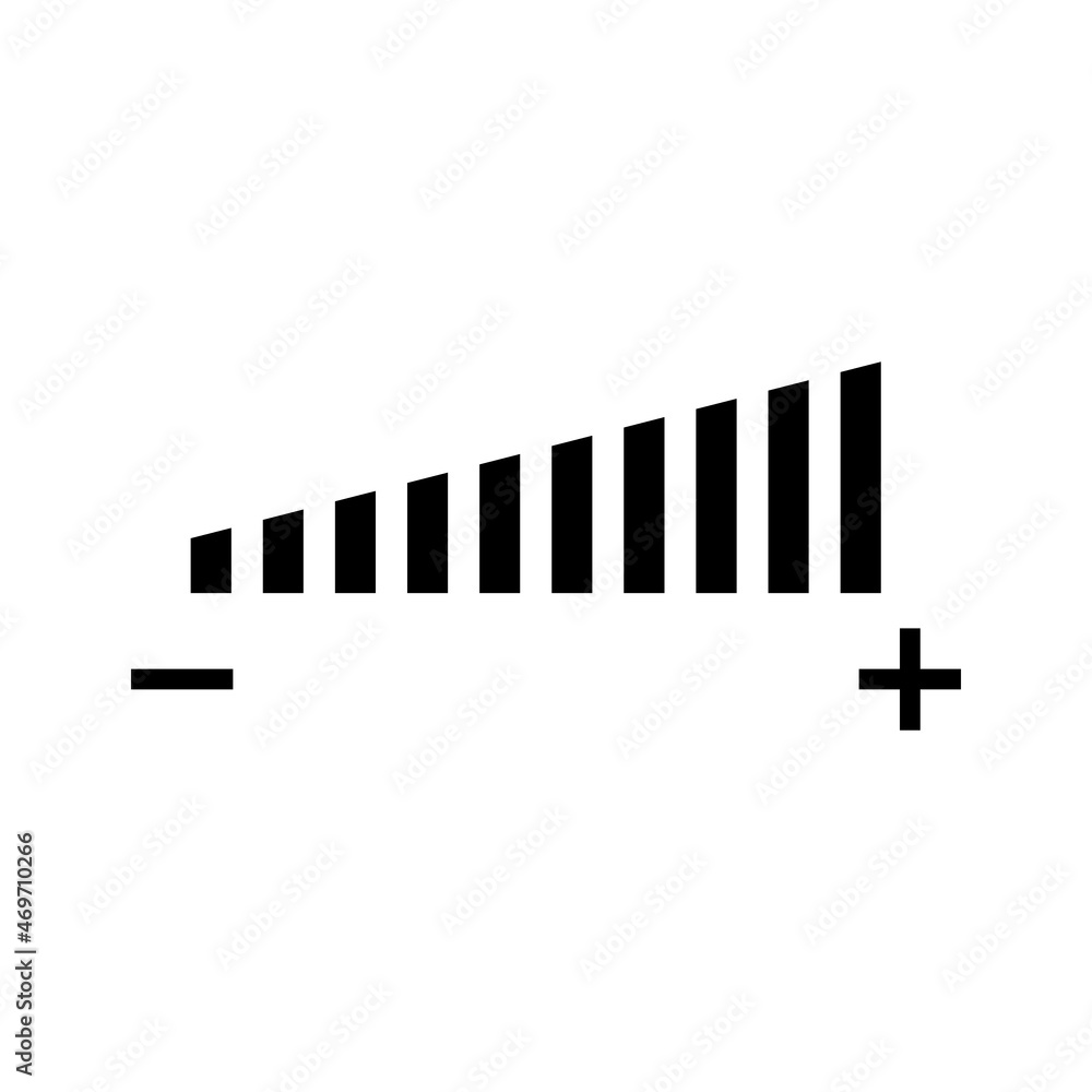 volume icon vector