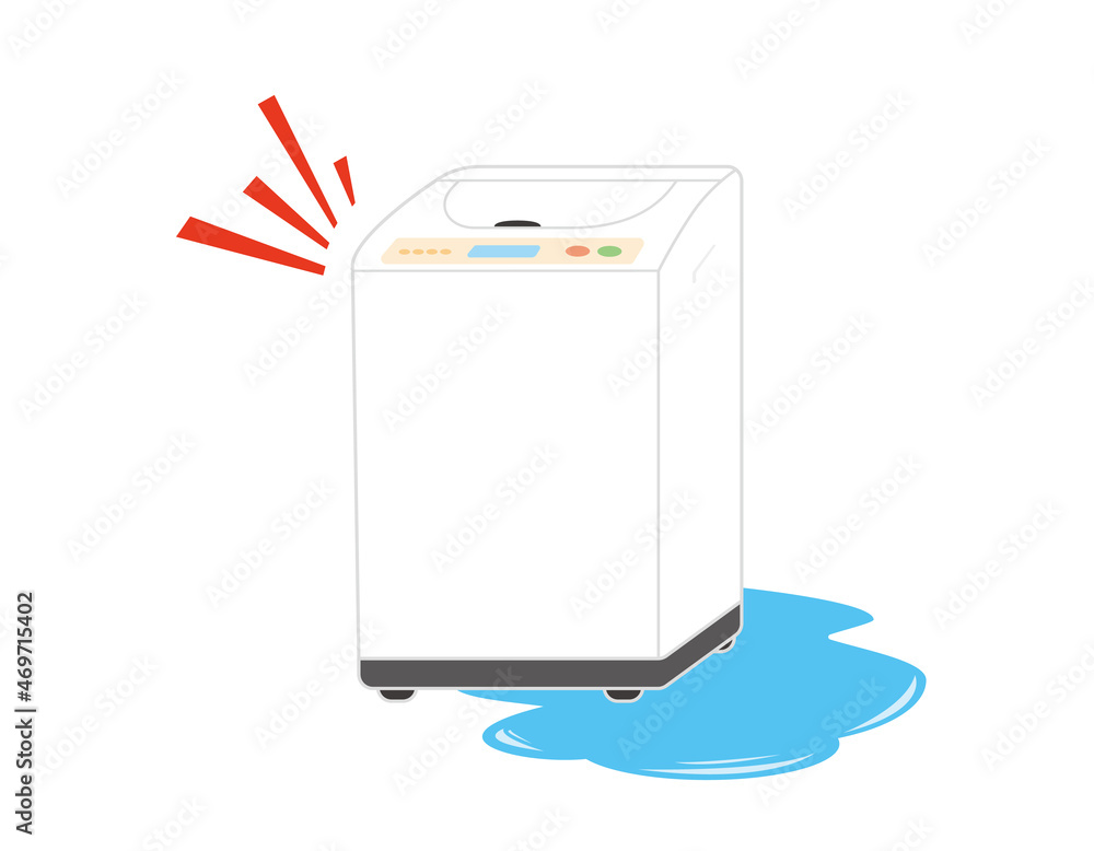 洗濯機 家電 シンプルイラスト Stock Vector Adobe Stock