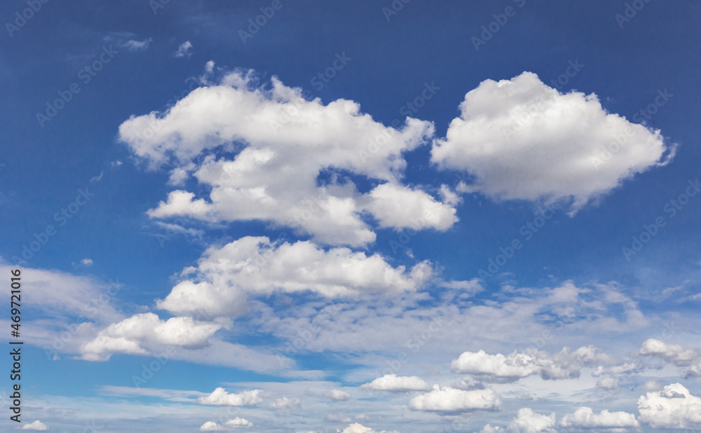 Obraz premium blue sky background.